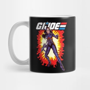 Baroness GI Joe toy art card Mug